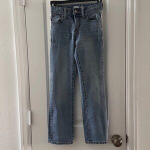 Old Navy Boys Boot-Cut Built-In Tough Slim Jeans Medium Wash Denim 10 Slim